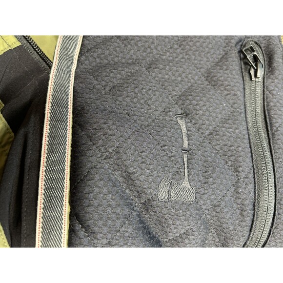 Burton DRYRIDE Hooded Snowboard Coat XL Ski Parka Fish Theme Thermolite Green - Picture 10 of 14